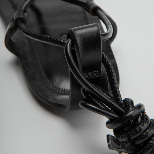 ROMI STUDIO“清凉夏日”漏趾平底沙滩度假绑带夹脚凉鞋S3686 商品图4