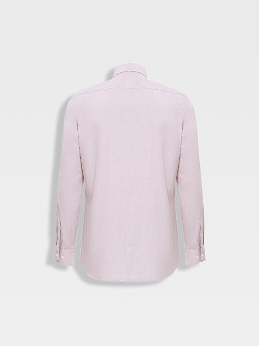 callisto薄雾粉莱赛尔棉混纺衬衫 商品图1