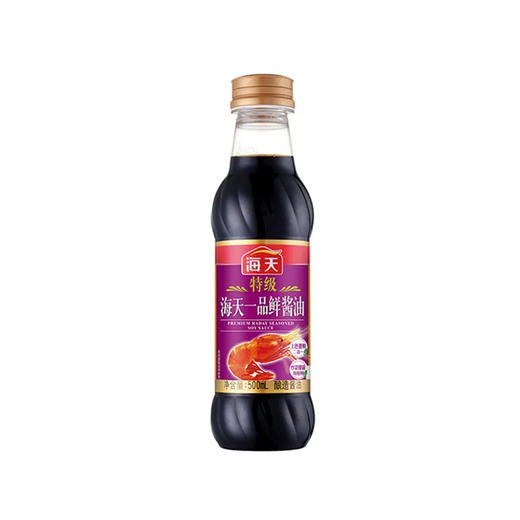海天特级一品鲜酱油500ml*12 商品图0