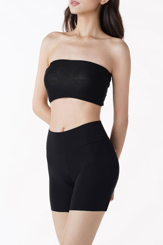 都市丽人三分裤锦氨薄百搭裤打底裤LL24A0 商品图0