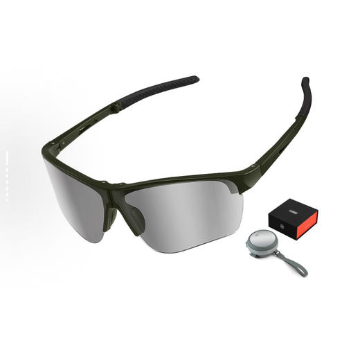 乐凯奇 LECAGE 男女同款 骑行日常跑步马拉松便携折叠防风户外运动折叠变色 骑行眼镜 商品图4