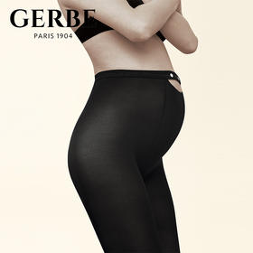Gerbe格伯 100%法国原装进口女士连裤袜 宽松孕妇女丝袜GCDU4 48d