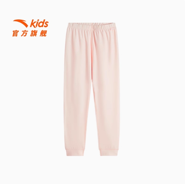 【商场同款】安踏儿童裤子男童宝宝亲肤抗菌家居服睡裤2025款长款392518939