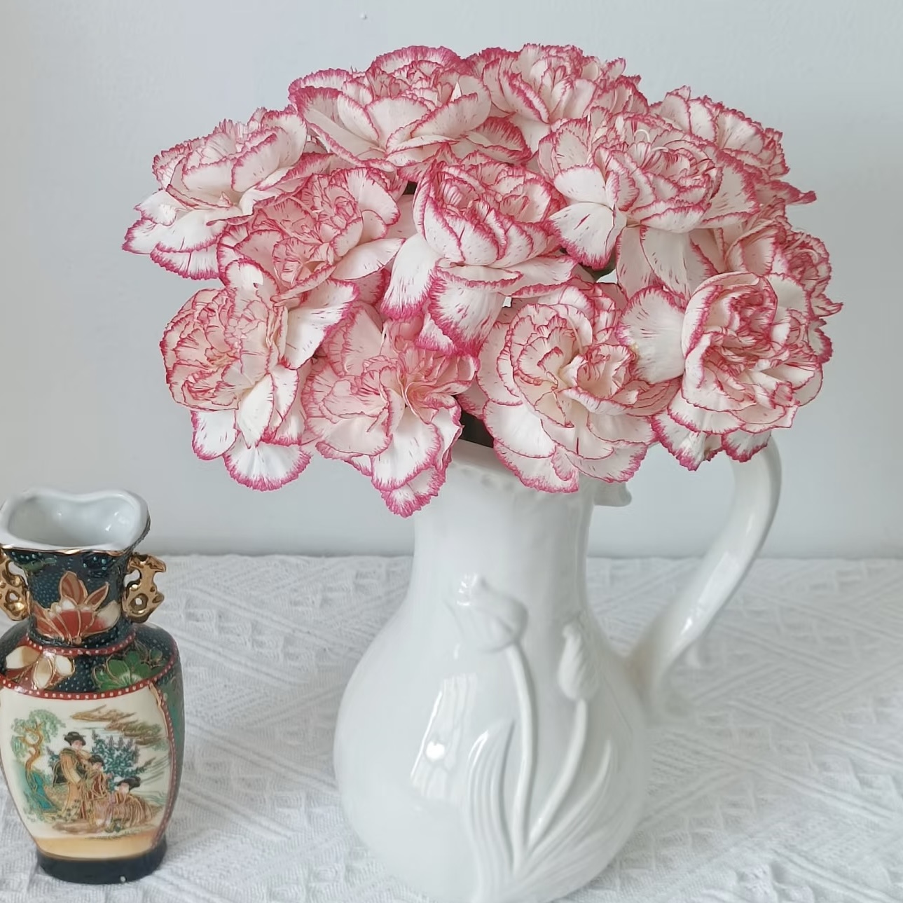 【洛神赋】单头康乃馨-粉色系-伊人 10枝  | 新客福利