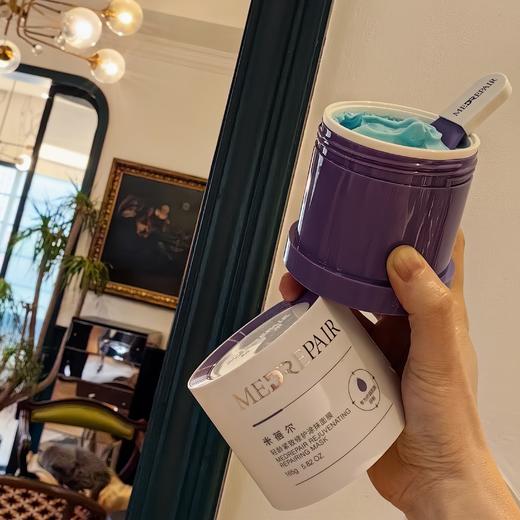 米蓓尔轻龄紧致修护涂抹面膜 蓝绷带面膜2.0版 165g/瓶 正装/替换装可选 商品图0