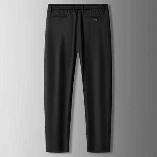 【特大码】【DKP】大依优型大码薄款冰丝松紧腰商务休闲裤弹力直筒运动男宽松大码免烫抗皱夏季长裤肥佬300斤 商品图1