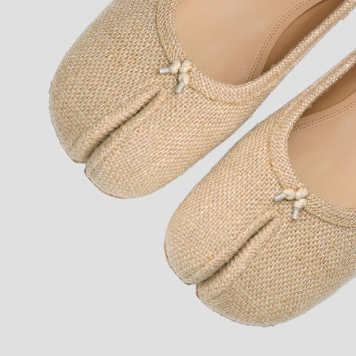 ROMI STUDIO"夏日旅行箱“舒适透气时尚芭蕾分趾鞋卡其色鞋S3597 商品图2