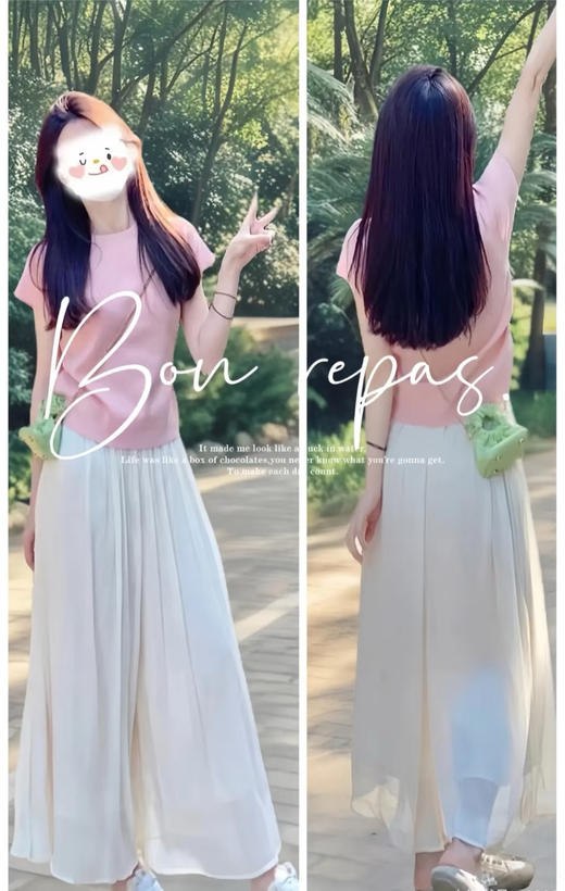 送8元退货运费【花样年华山本裤裙】不能错过的神仙裙裤来啦 来自中国风的浪漫 会呼吸的裤子!自带凉感，行走的小空调~看起来是裙子，其实内有乾坤，里面是环绕式的裤腿~ 商品图6