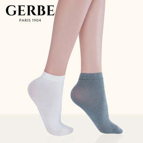 Gerbe格伯 100%法国进口女士短袜 女丝袜 GQELN 68d