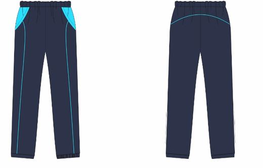 行知幼儿园—棒球服长裤 商品图0