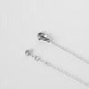 ROMI STUDIO不锈钢手链 “简约优雅”百搭轻奢气质小Qins银色手链通用链子S3316 商品缩略图3