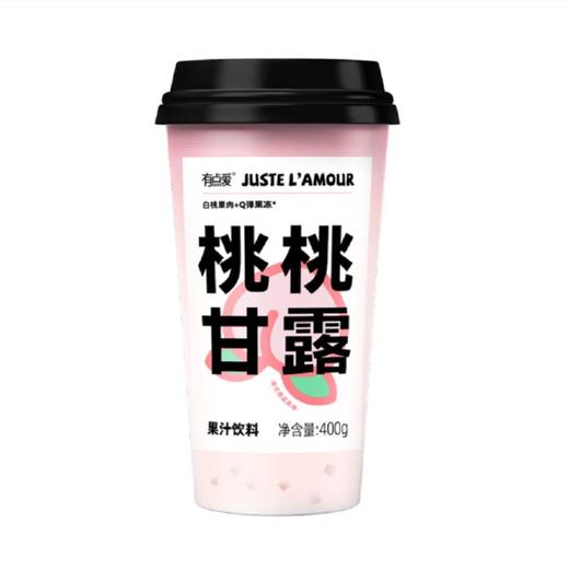 有点爱桃桃甘露果汁饮料400g 商品图0