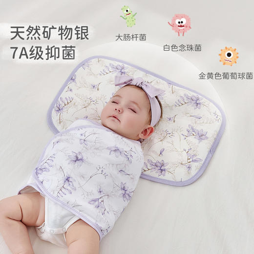 【2025年春夏新品】i-baby/英伦宝贝自然生长双层针织低敏恒温新生儿襁褓巾防惊跳睡袋 商品图2
