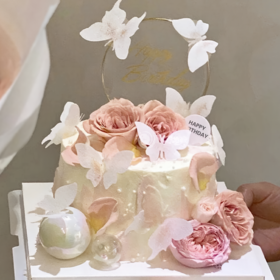 『庄生晓梦』女神专属梦幻唯美生日蛋糕