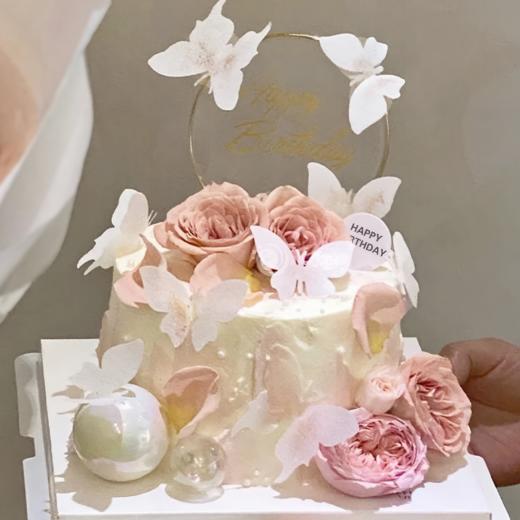 『庄生晓梦』女神专属梦幻唯美生日蛋糕 商品图0