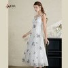 司歌刺绣蕾丝连衣裙吊带时尚中长裙A911053x 商品缩略图1