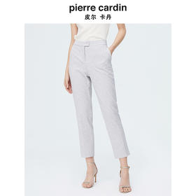 皮尔卡丹女装春季新款轻商务干练直筒西裤P4218T4033H0