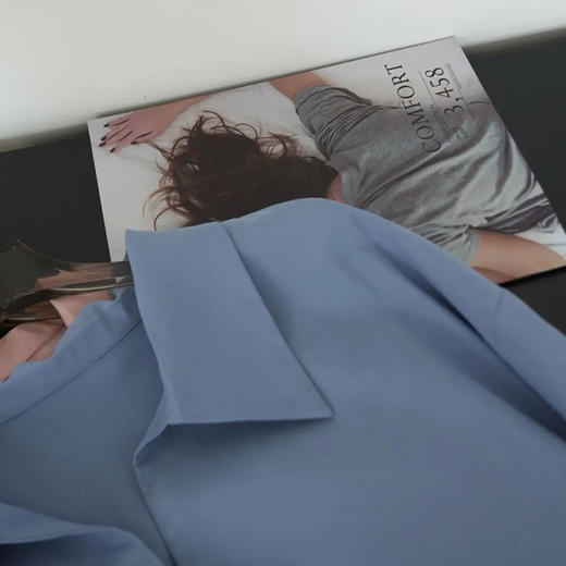 伊泺杉天丝蝴蝶结衬衫 | 莱赛尔天丝面料，垂感很棒；蝴蝶结绑带更具设计感，独特吸睛【3-5天发货】 商品图5