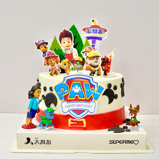『男童蛋糕系列』汪汪大集合 商品图0