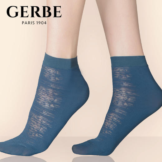 Gerbe格伯 法国原装进口女士短袜  女丝袜 GQADR 44d 商品图0