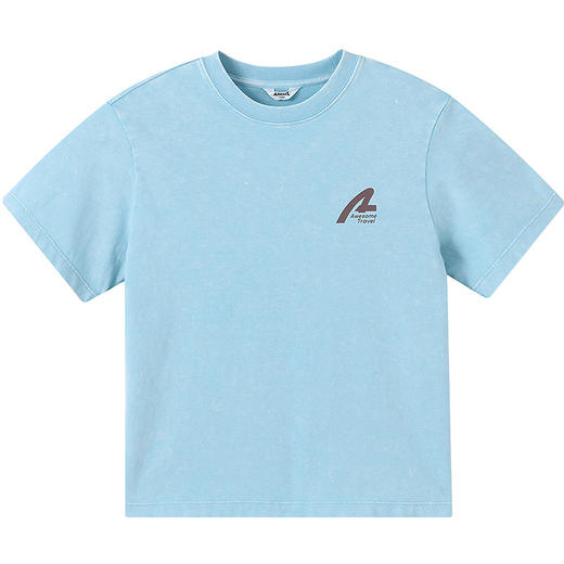 【实体店同款】男童圆领短袖针织衫夏季新款安奈儿童装AB521639 商品图7