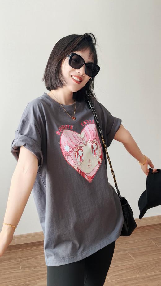 美少女水洗软棉T 商品图0