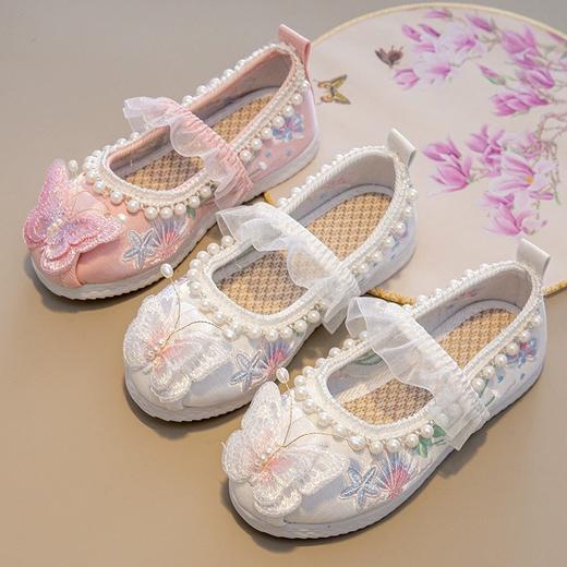 【苏城纪汉服绣花鞋】春夏款女童童鞋	蝴蝶 商品图5