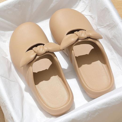 【甜美百搭❗️超美蝴蝶结拖鞋】脚感舒适，柔软轻盈，仙女风显气质！夏季时尚女简约玛丽珍包头一字凉鞋 商品图7