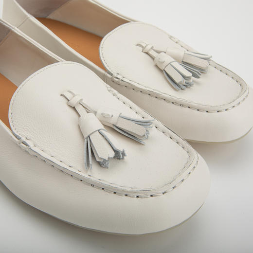 ROMI STUDIO“复古英伦”休闲流苏浅口平底一脚蹬懒人乐福鞋S3529 商品图3