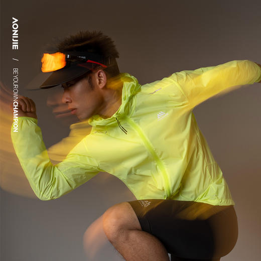 奥尼捷户外运动皮肤风衣男士防风防泼水防晒运动衣透气轻量化便捷收纳FM5225 商品图5