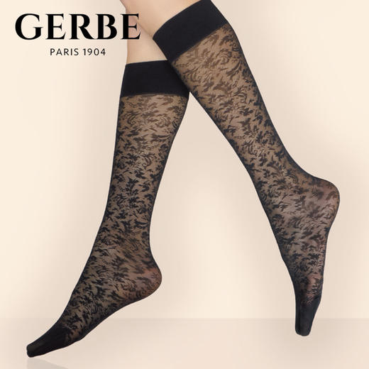 Gerbe格伯 法国原装进口女士中筒袜女丝袜 GMBRO 44d 商品图0