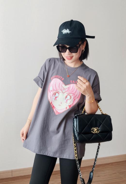 美少女水洗软棉T 商品图5