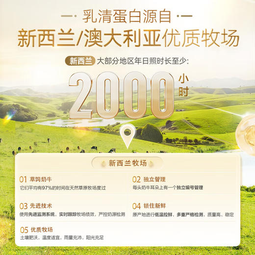 汤臣倍健金装蛋白粉礼盒（300g*2）中老年人增强免疫力 送爸妈 商品图8