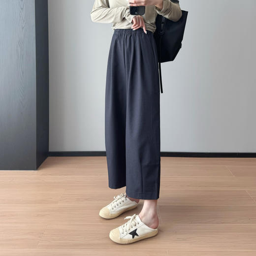 2025抗皱气球裤巨好穿松紧腰高腰显瘦宽松九分休闲裤女春夏款！ 商品图1