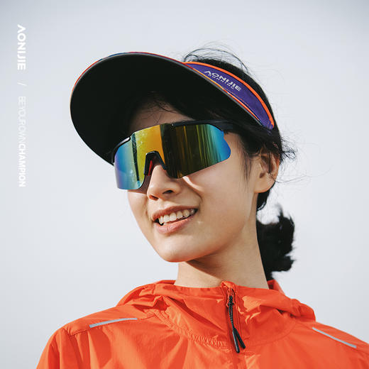 奥尼捷运动帽户外运动加大帽檐防晒运动帽跑步越野徒步爬山运动帽E4113--新色 商品图5