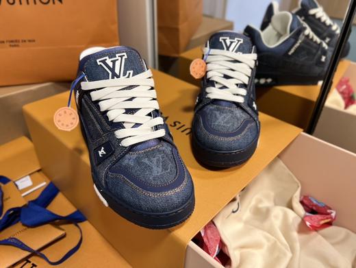 驴家 trainer系列情侣款运动板鞋 丹宁牛仔（HC） 商品图4