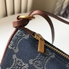 老花满印牛仔单肩包复古印花相机包女斜挎腋下包手提包 商品缩略图4