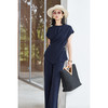 【预售7天】米思阳2026夏季新款时尚通勤设计感套装品质天丝混纺精致两件套女2132/1203 商品缩略图4