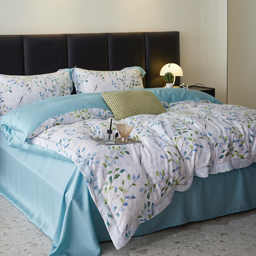 恒源祥 枫雅林60支天丝四件套  200*230cm HYX176TJ 商品图3