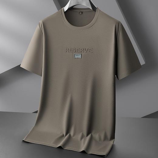 【DPF】大依优型大码短袖T恤圆领肥佬宽松运动休闲半袖夏季新款男士加肥大码T恤胖子上衣 商品图2