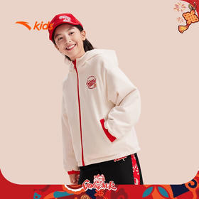 安踏儿童外套女童装双面穿上衣加绒保暖梭织外套商场同款362518602