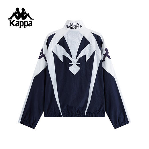 Kappa卡帕背靠背运动外套男春季新款户外休闲夹克拼接立领上衣女KPCJBJJ95 商品图2