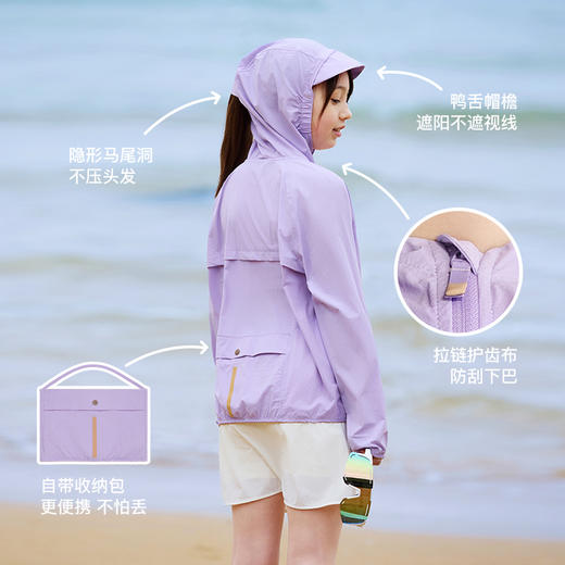 ubras旗下likeuu小冰块防晒衣儿童凉感男女童透气防晒服夏季UPF50 ZY 商品图4