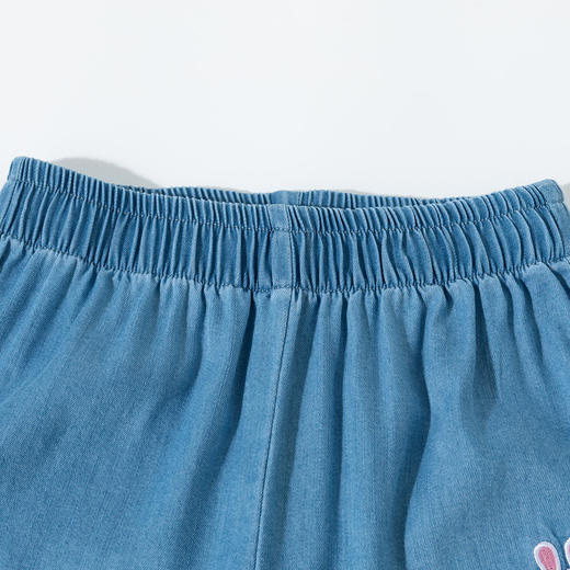 贝贝怡【天丝软牛仔】春夏新款男童凉感牛仔裤宽松透气防蚊裤运动休闲裤ZB2EK026 商品图8