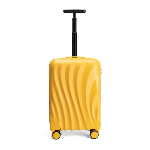 【多样屋专柜】形象派流动条纹拉杆箱便携行李箱20寸琥珀黄  商品图4