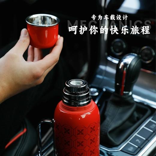 可赛斯茗香壶不锈钢保温杯机械焖茶壶茶水分离杯养生焖茶杯620ml 商品图2