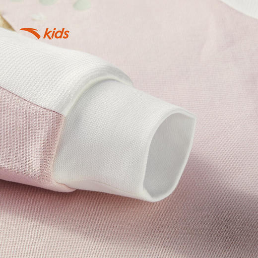 安踏儿童卫衣女大童户外系列针织连帽套头衫362516711 商品图7