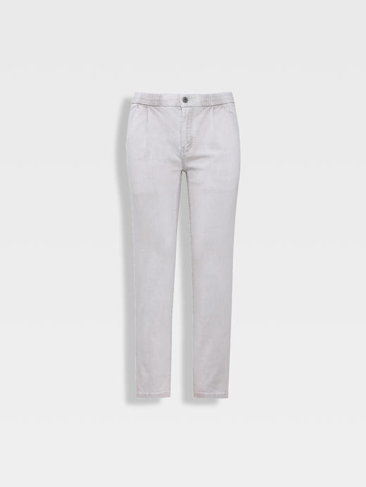 callisto水雾灰棉混纺牛仔裤 商品图0