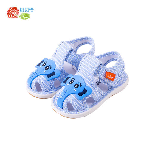 贝贝怡2025夏季新款男女宝宝包头凉鞋清爽透气学步鞋运动童鞋休闲鞋ZB2EX014 商品图8