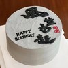 『平安喜乐』风生水起创意手绘生日蛋糕 商品缩略图0